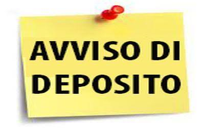 Avviso di deposito DUPS  2027-2029